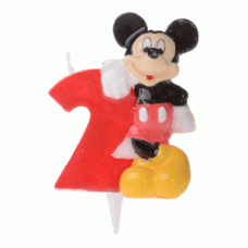 720832 LUMANARE MICKEY MOUSE CIFRA 2 LICENTA DISNEY