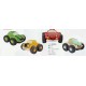 20260S MASINI OFFROAD DIN ZAHAR SI JELEU SET 4 BUC 4X2.5CM  MODECOR