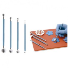 30815 Set scule cu bile de metal Modecor 4 buc pe set