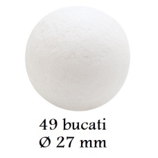 331035 SFERE DE CIOCOLATA MOON LUNA GRI 49 bucati d 2.7cm 250grame Barbara Decor