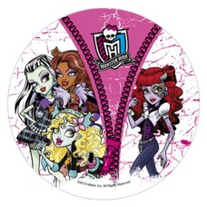 41026C Disc de zahar Monster High d22cm Modecor