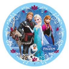 72112B Disc de zahar Frozen Elsa si Ana Modecor D cca 22cm