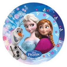 72073 C Vafa Frozen Elsa Ana si Olaf Modecor diametrul cca 22 cm