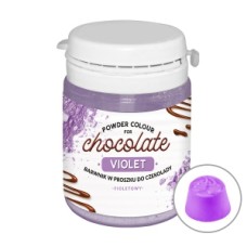 COLORANT LIPOSOLUBIL PULBERE PENTRU CIOCOLATA VIOLET 10G FOOD COLOURS